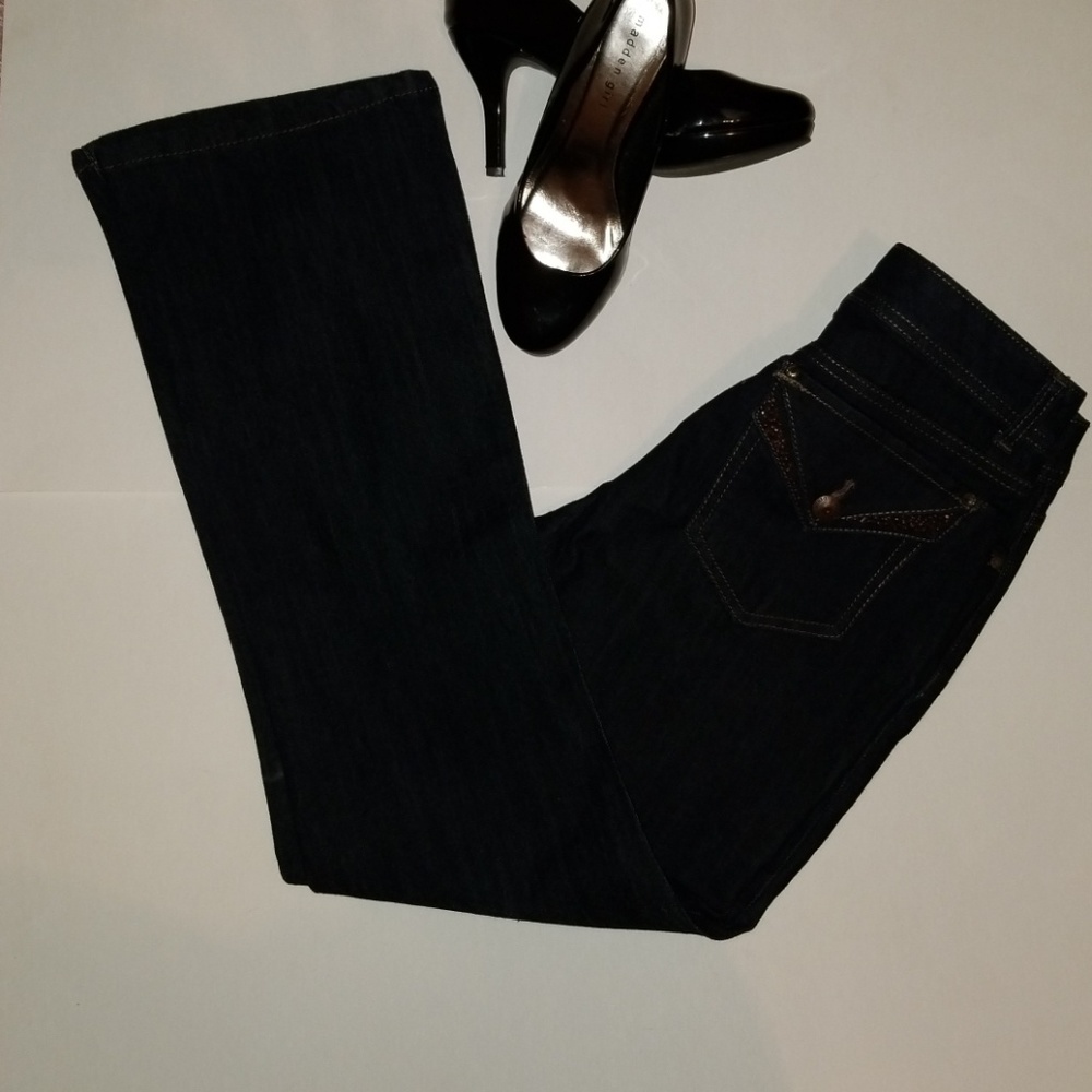 NWOT Hannah Jean's "Becky" Dark Wash  Boot Cut